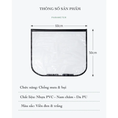 Tấm Che Mưa Ổ Sạc Xe Ô Tô Điện Nam Châm Hít Chắc Chống Nước Dễ Lắp Đặt 4