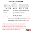 Tấm che nắng ô tô dạng lưới PET tự dính tĩnh điện gấp gọn CarMax tiện lợi giá 35.000đ 4