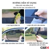 Tấm che nắng ô tô dạng lưới PET tự dính tĩnh điện gấp gọn CarMax tiện lợi giá 35.000đ 6