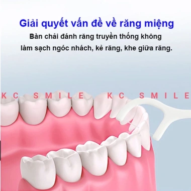 Tăm chỉ nha khoa 50+20 chiếc - Vệ sinh răng miệng sạch sẽ, khỏe khoắn, 19.000đ 9