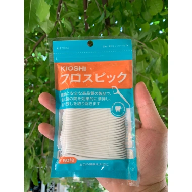 Tăm chỉ nha khoa Kioshi 50-90 chiếc - Vệ sinh kẽ răng Nhật Bản, loại bỏ mảng bám, chỉ 13.000₫ 4