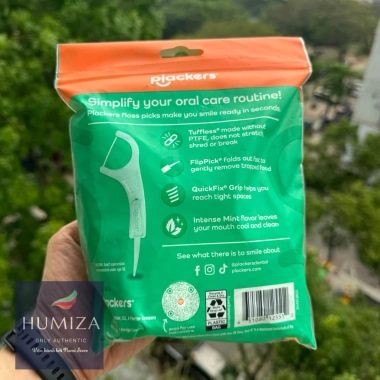 Tăm chỉ Plackers Micro Mint 300 cây - Hương bạc hà, giảm giá 160.000₫, giao ngẫu nhiên bao bì cũ/mới 2