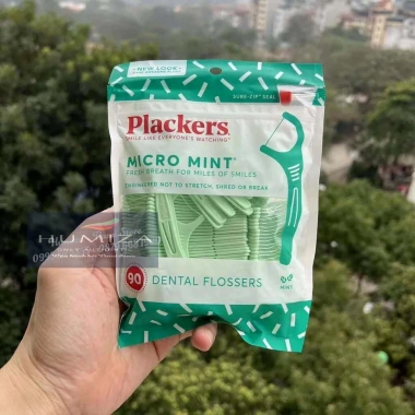 Tăm chỉ Plackers Micro Mint 300 cây - Hương bạc hà, giảm giá 160.000₫, giao ngẫu nhiên bao bì cũ/mới 8