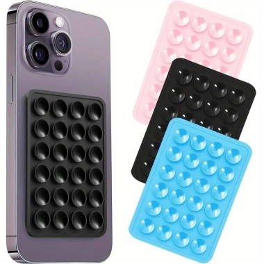 Tấm hút silicon lưng điện thoại di động - miếng lót cao su, không trượt, 24.840₫