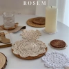 Tấm lót bình hoa ren cotton đa kích thước Trang trí bàn ăn, phụ kiện chụp ảnh, giảm giá hấp dẫn 4