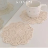 Tấm lót bình hoa ren cotton đa kích thước Trang trí bàn ăn, phụ kiện chụp ảnh, giảm giá hấp dẫn 7