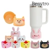 Tấm lót chai nước BENYTRO silicone 40oz chống trượt, cách nhiệt, tay cầm du lịch - 53.900₫