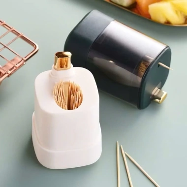 Tăm Nút Bấm Tự Động Sang Trọng - Hộp Đựng Tăm Tự Động, Quà Tặng Độc Đáo 24.900đ