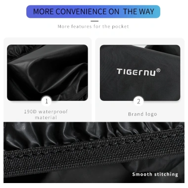 Tấm Vải Trùm Chống Mưa Tigernu cho Balo 13-17 inch – Bảo Vệ Không Thấm, Giá chỉ 168.387₫