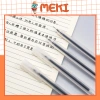 TẶNG 50 NGÒI 10 Bút Gel MEKI 0.5mm Đen Xanh Đỏ, Khô Nhanh, Mực Đều, Nét Đẹp - Giá 29.000đ 5