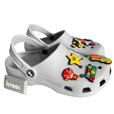Tặng 8 Charm Dép Cross Classic HELLO KITTY Đế Bánh Mì Sục Baya Họa Tiết Thời Trang 199.000 VNĐ