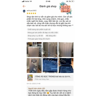 Tặng áo bọc - Vali kéo du lịch nhôm 24, chống bể vỡ, khóa TSA, bánh xe quay 360