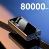 Tặng Cáp Sạc Nhanh - Sạc Dự Phòng 50.000-80.000mAh 120W, Dây Sạc, Giá 245.000 dong