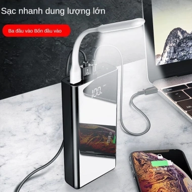 Tặng Cáp Sạc Nhanh - Sạc Dự Phòng 50.000-80.000mAh 120W, Dây Sạc, Giá 245.000 dong 6