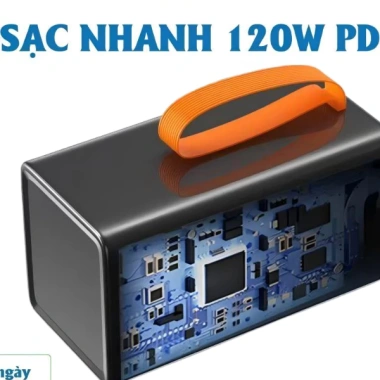 Tặng Cáp Sạc Nhanh - Sạc Dự Phòng PD120W 150.000mAh 90.000mAh, Pin Dự Phòng Màn Hình LED Tích Hợp, Giá Chỉ 298.000 VND 2