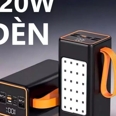 Tặng Cáp Sạc Nhanh - Sạc Dự Phòng PD120W 150.000mAh 90.000mAh, Pin Dự Phòng Màn Hình LED Tích Hợp, Giá Chỉ 298.000 VND 4