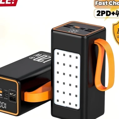 Tặng Cáp Sạc Nhanh - Sạc Dự Phòng PD120W 150.000mAh 90.000mAh, Pin Dự Phòng Màn Hình LED Tích Hợp, Giá Chỉ 298.000 VND 6