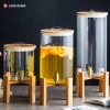 Tặng Kệ Gỗ - Bình Thủy Tinh 5-11L Vòi Inox 304 Chống Tắc Nắp Tre Silicone 618.027đ 10