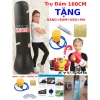 Tặng kèm bộ bơm hơi, keo dán - Trụ đấm bốc boxing tự đứng, đế đổ nước cao cấp 2