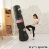 Tặng kèm bộ bơm hơi, keo dán - Trụ đấm bốc boxing tự đứng, đế đổ nước cao cấp 8