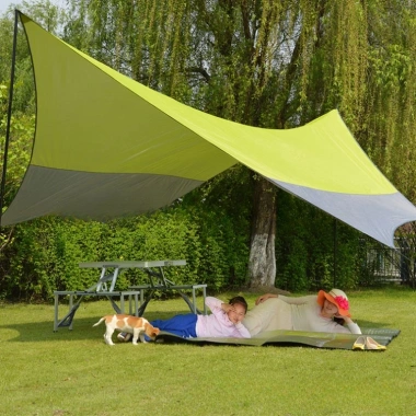 Tăng Lều Che Mưa Dã Ngoại 5x4.5m Lục Giác Chống Nắng Chống Thấm Giá Ưu Đãi 800k 8 Tăng Lều Che Mưa Dã Ngoại 5x4.5m Lục Giác Chống Nắng Chống Thấm Giá Ưu Đãi 800k 8