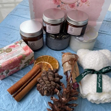 Tặng Túi Set Quà Tặng Nến Thơm 22 Món LUX 96 Calmara - Giá ưu đãi 150.000đ 8