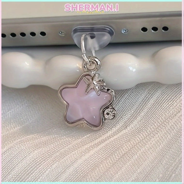 TaNút Chặn Bụi Star Dust Stopper Trang Trí Cổng Sạc IP Loại C Giá 17.300 VND 5 TaNút Chặn Bụi Star Dust Stopper Trang Trí Cổng Sạc IP Loại C Giá 17.300 VND 5