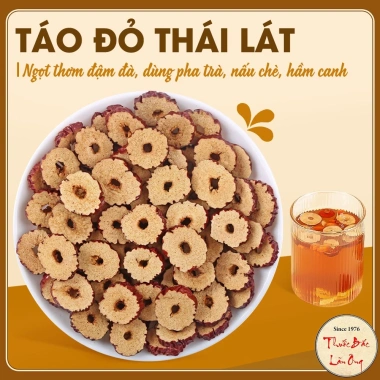 Táo đỏ Hàn Quốc sấy giòn 500g - Dùng pha trà, ăn vặt, nấu chè - Giá 65.000₫ 10 Táo đỏ Hàn Quốc sấy giòn 500g - Dùng pha trà, ăn vặt, nấu chè - Giá 65.000₫ 10