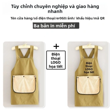 Tạp Dề Nhà Bếp Năm Mới Chống Thấm Nước, Hoạt Hình Eo Nữ - Chống Bẩn, Giá 179.520₫ 4