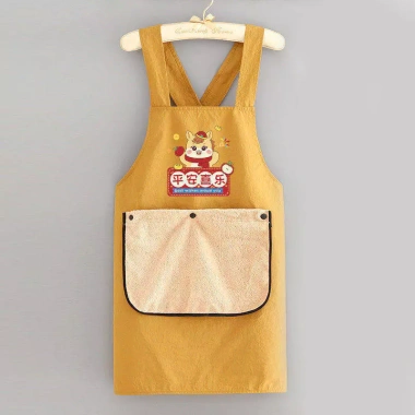 Tạp Dề Nhà Bếp Năm Mới Chống Thấm Nước, Hoạt Hình Eo Nữ - Chống Bẩn, Giá 179.520₫ 7