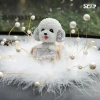 Taplo Chú Cún Clever Dog Đầu Lắc Lư Gắn Pha Lê Dễ Thương Giảm Giá Tới 129k 4
