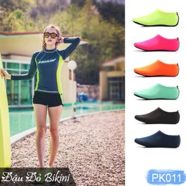 Tất giày đi biển PK011 – Đế cao su mềm, chống bám cát, trơn trượt, giãn ôm chân