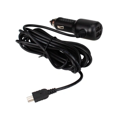 Tẩu cấp nguồn camera hành trình Mini USB, 2 cổng USB sạc điện thoại, giá 64.000 VND 6