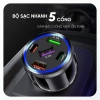 Tẩu Sạc 4 Cổng USB 66W Quick Charge 3.0 Xe Ô Tô - Nhỏ Gọn, Sạc Nhanh, Ổn Định, 47.899đ 4