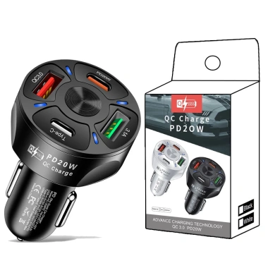 Tẩu Sạc 4 Cổng USB 66W Quick Charge 3.0 Xe Ô Tô - Nhỏ Gọn, Sạc Nhanh, Ổn Định, 47.899đ 9