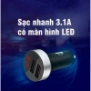 Tẩu sạc điện thoại ô tô 12V sạc nhanh màn hình LED cao cấp - Giá chỉ 55.000₫ 4