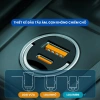Tẩu sạc nhanh 100W Type-C + USB, sạc 2 thiết bị cùng lúc, bộ sạc ô tô nhỏ gọn tiện lợi 4