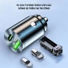 Tẩu sạc nhanh 100W Type-C + USB, sạc 2 thiết bị cùng lúc, bộ sạc ô tô nhỏ gọn tiện lợi 7
