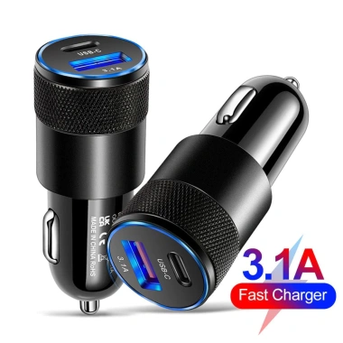 Tẩu sạc nhanh 12V/24V PD QC3.0 USB‑C 5 cổng 250W có đèn LED cho xe hơi - 28.136₫ 9