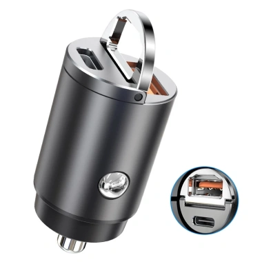 Tẩu Sạc Nhanh 2 Cổng USB Type-C PD30W+QC3.0 Tương Thích iPhone 13/12/11, iPad, Samsung, Huawei, Xiaomi