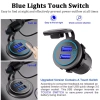 Tẩu sạc nhanh 36W QC3.0 2 cổng USB cho xe máy & ô tô, nút nhấn LED - MTR021 Giá ưu đãi 79.000đ 3