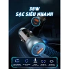 Tẩu Sạc Nhanh 38W Ô Tô 2 Cổng USB và Type‑C, Chống Cháy Nổ, Kiểm Soát Quá Tải - Giá Ưu Đãi 79.000₫ 5