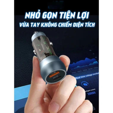 Tẩu Sạc Nhanh 38W Ô Tô 2 Cổng USB và Type‑C, Chống Cháy Nổ, Kiểm Soát Quá Tải - Giá Ưu Đãi 79.000₫ 7 Tẩu Sạc Nhanh 38W Ô Tô 2 Cổng USB và Type‑C, Chống Cháy Nổ, Kiểm Soát Quá Tải - Giá Ưu Đãi 79.000₫ 7