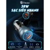 Tẩu Sạc Nhanh 38W OMINO cho Ô Tô - 2 Cổng USB & Type C, Chống Cháy Nổ, Kiểm Soát Quá Tải, Giá 90.000đ 3