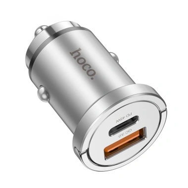 Tẩu sạc nhanh 45W NZ10 - 2 cổng Type-C & USB, PD/QC3.0, sạc xe hơi, chỉ 189.000đ