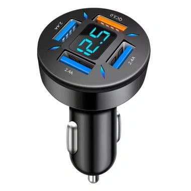 Tẩu Sạc Nhanh 66W QC3.0+PD 4 Cổng USB 12V/24V cho Xe Hơi - Giá chỉ 49.000₫