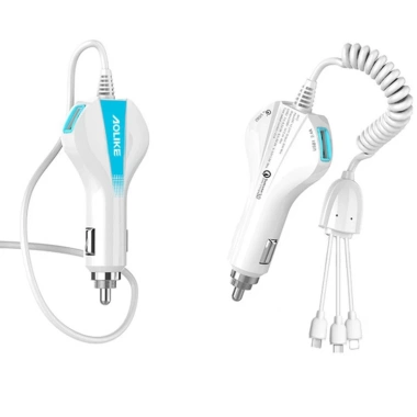Tẩu Sạc Nhanh Aoleaky 5.003/5.012 cho ô tô - Giá chỉ 99.900đ, sạc an toàn, tương thích đa dạng