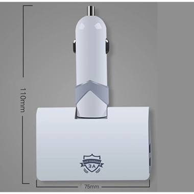 Tẩu Sạc Nhanh Aoleaky 5.003/5.012 cho ô tô - Giá chỉ 99.900đ, sạc an toàn, tương thích đa dạng