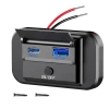 Tẩu sạc nhanh điện thoại cho xe máy, ô tô, tàu thuyền 2 cổng Type‑C & USB 12‑24V MTR005 – Giá chỉ 106.000₫ 10