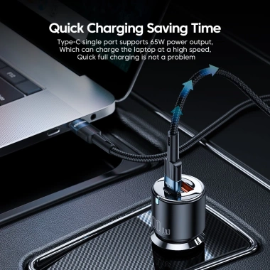 Tẩu sạc nhanh Essager PD3.0 QC3.0 2 cổng USB-C, phù hợp iPhone 13/12, Xiaomi, Samsung - Giá chỉ 274.340 VND